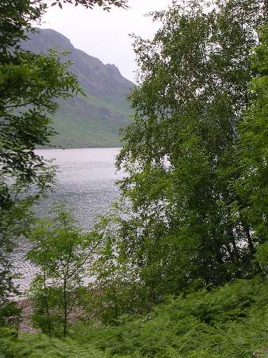 View across Ennerdale Water. View across Ennerdale Water.