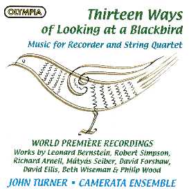 Thirteen Ways of Looking at a Blackbird