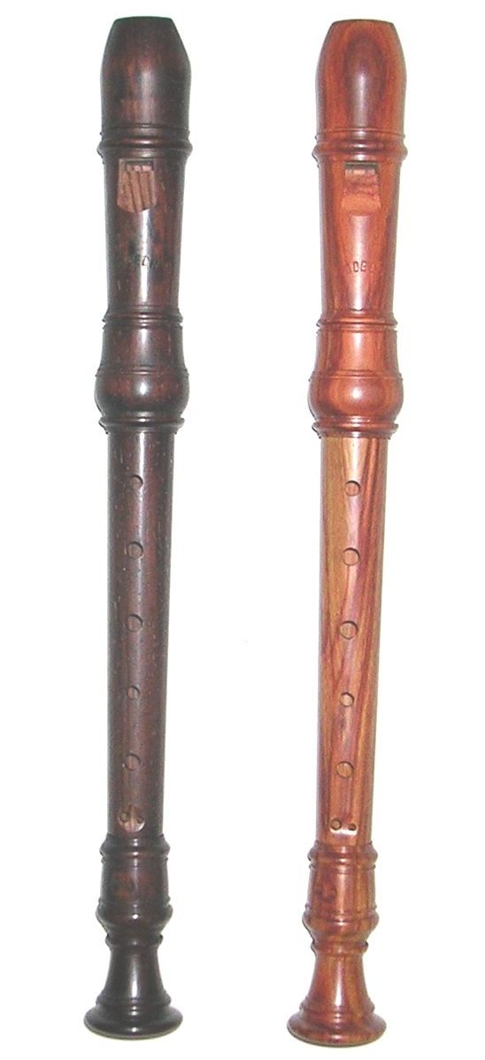 Moeck Rottenburgh Descants, palisander and rosewood.