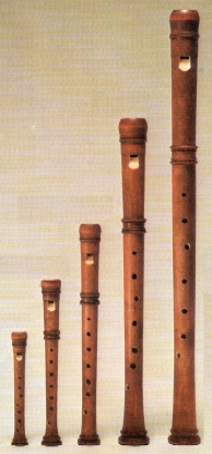 Kobliczek Praetorius Recorders.