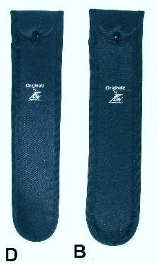 Plain Padded Descant Recorder bags.